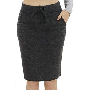 NEW Gray Casual Skirt